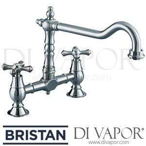 Bristan K BRSNK BN Colonial Bridge Sink Mixer - Brushed Nickel Tap Spare Parts
